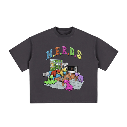 N.E.R.D.S Black Heavyweight Tee