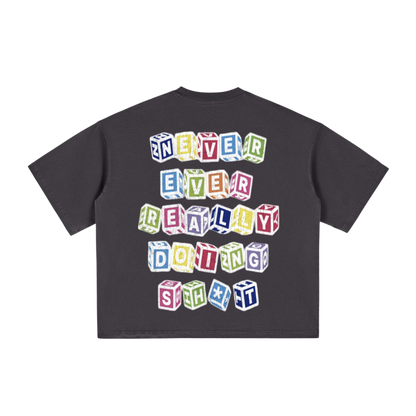 N.E.R.D.S Black Heavyweight Tee